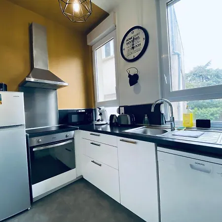Appartement Casa Balzac - T3 à Angers Extérieur photo